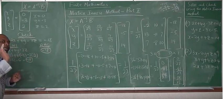 Matrix Algebra